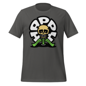 Happy Skull Flower T-Shirt