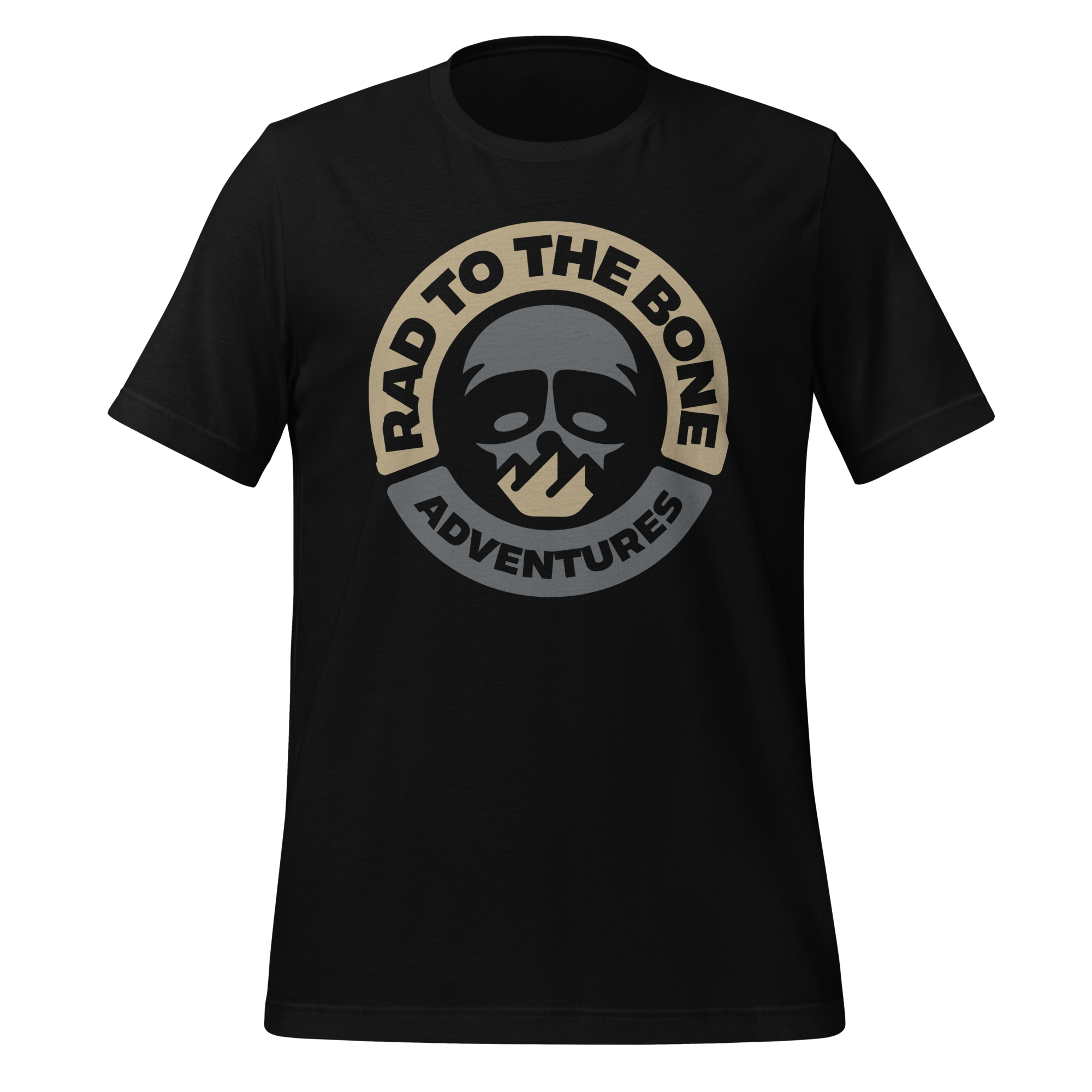 Rad To The Bone - Black T-Shirt